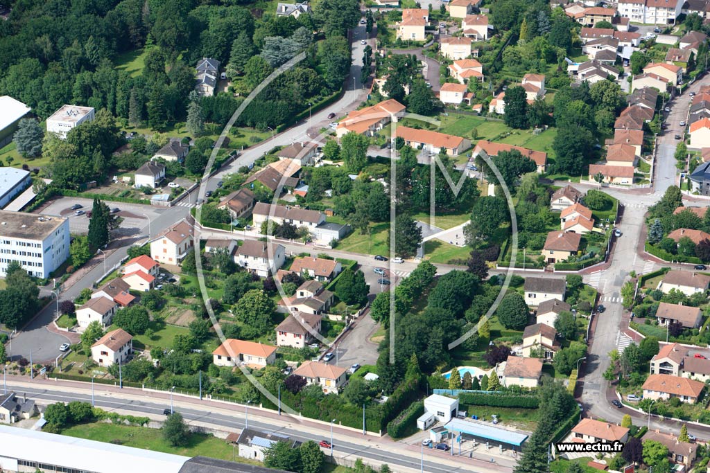 Photo arienne de Limoges (Les Portes Ferres)