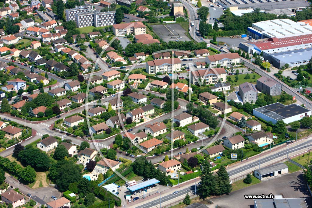 Photo arienne de Limoges (Les Portes Ferres)