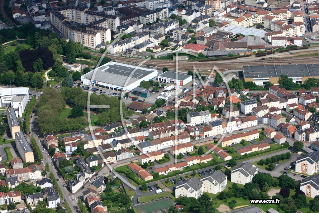 Photo arienne de Limoges (Montjovis)