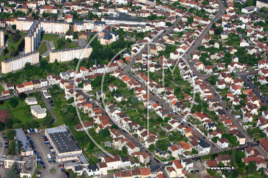 Photo arienne de Limoges (Thuillat)
