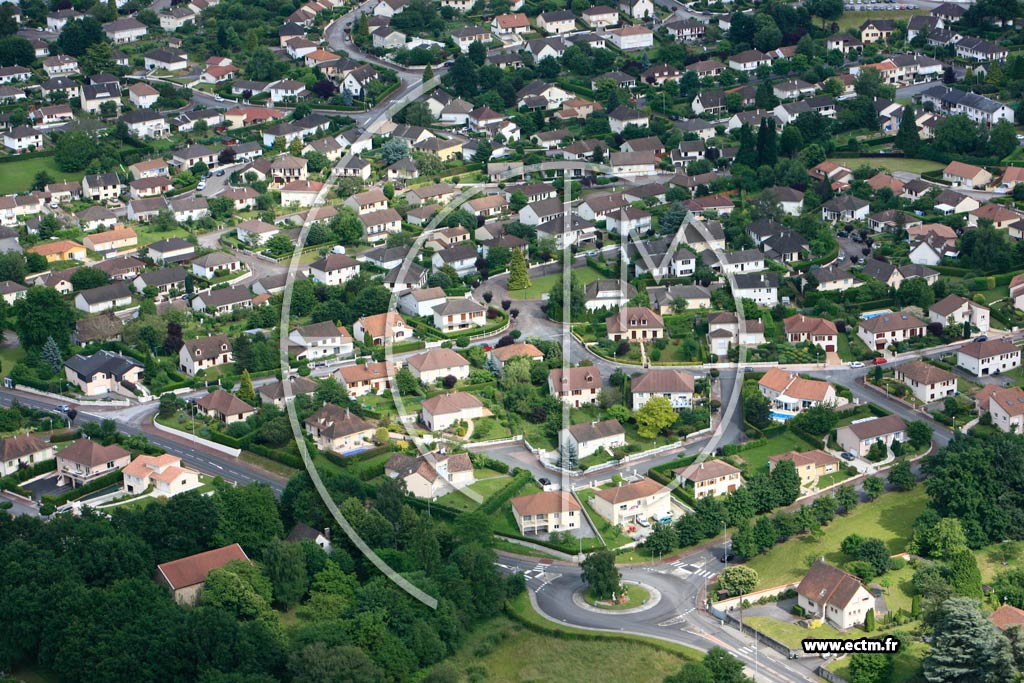 Photo arienne de Panazol