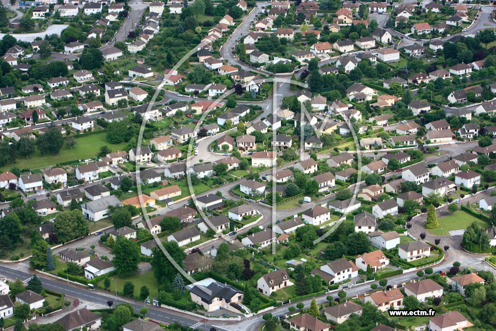 Photo arienne de Panazol