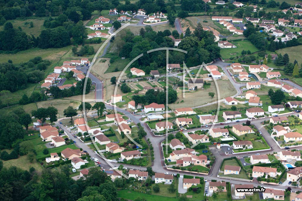 Photo arienne de Panazol