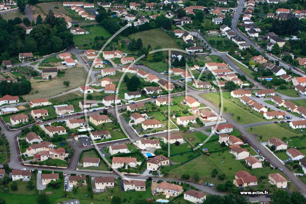 Photo arienne de Panazol