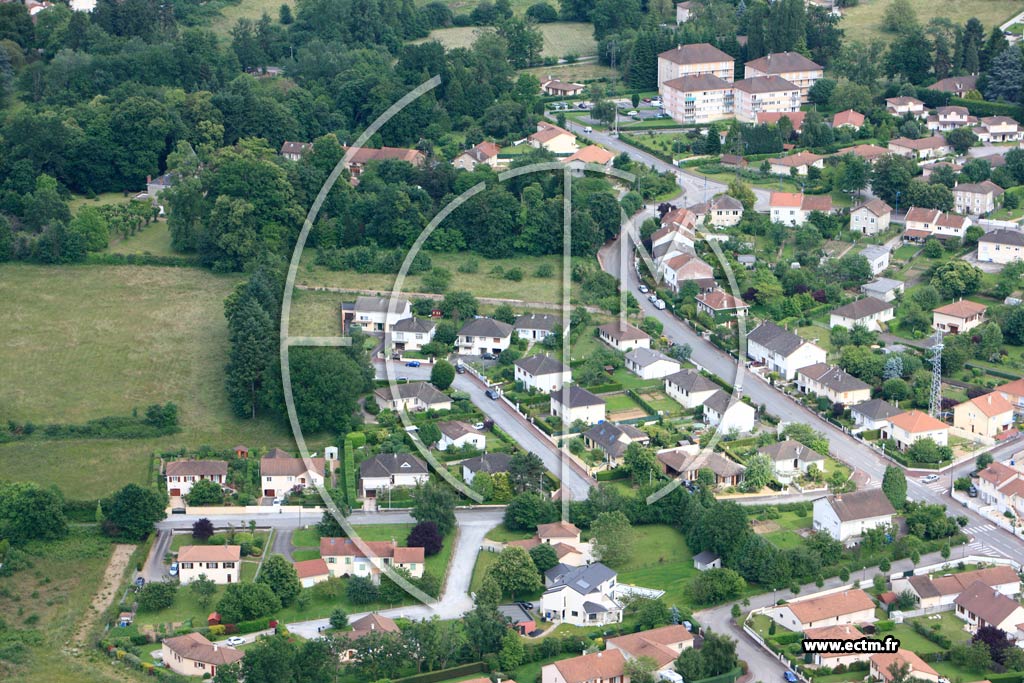 Photo arienne de Panazol