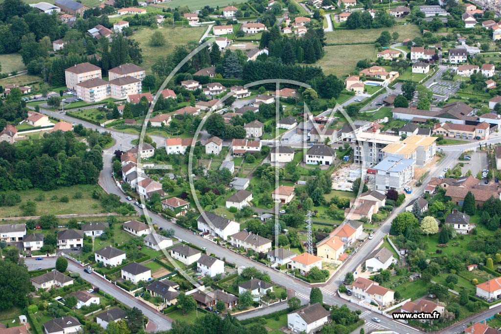 Photo arienne de Panazol