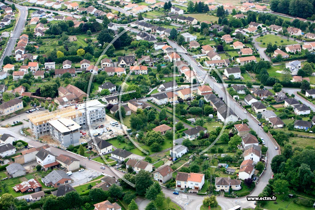 Photo arienne de Panazol