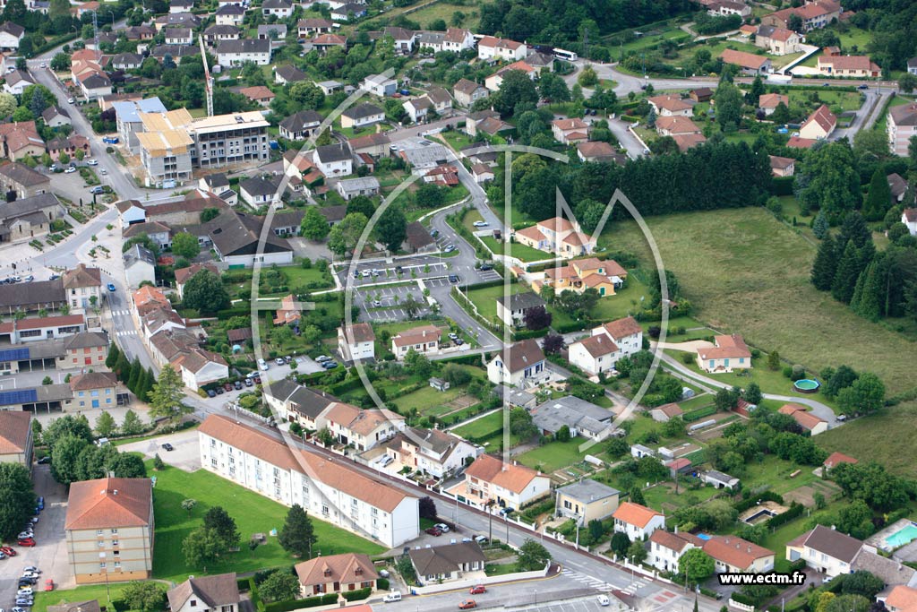 Photo arienne de Panazol