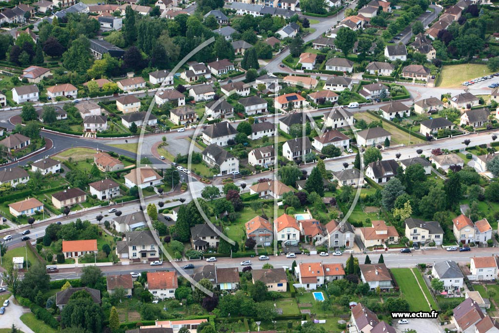 Photo arienne de Panazol