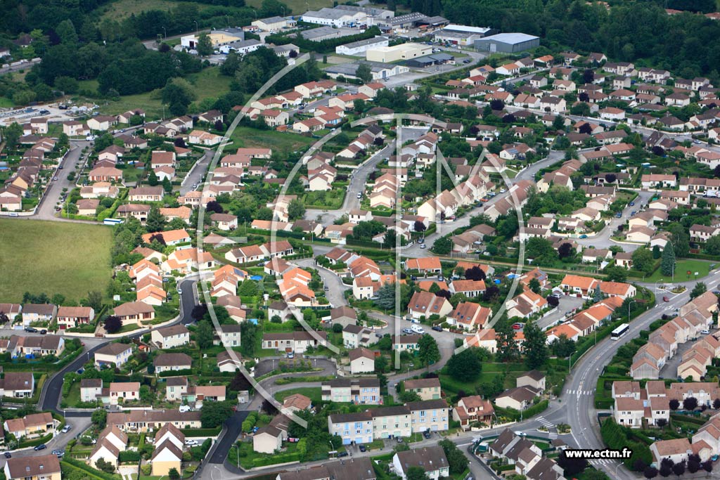 Photo arienne de Panazol