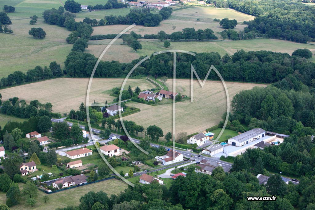 Photo arienne de Panazol (La Croix de la Lieue)