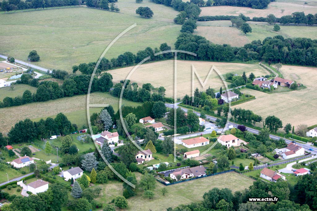 Photo arienne de Panazol (La Croix de la Lieue)