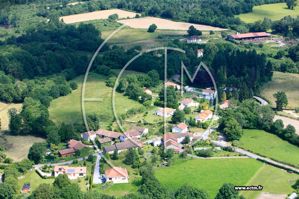 Photo arienne de Saint-Gence (Le Theil)