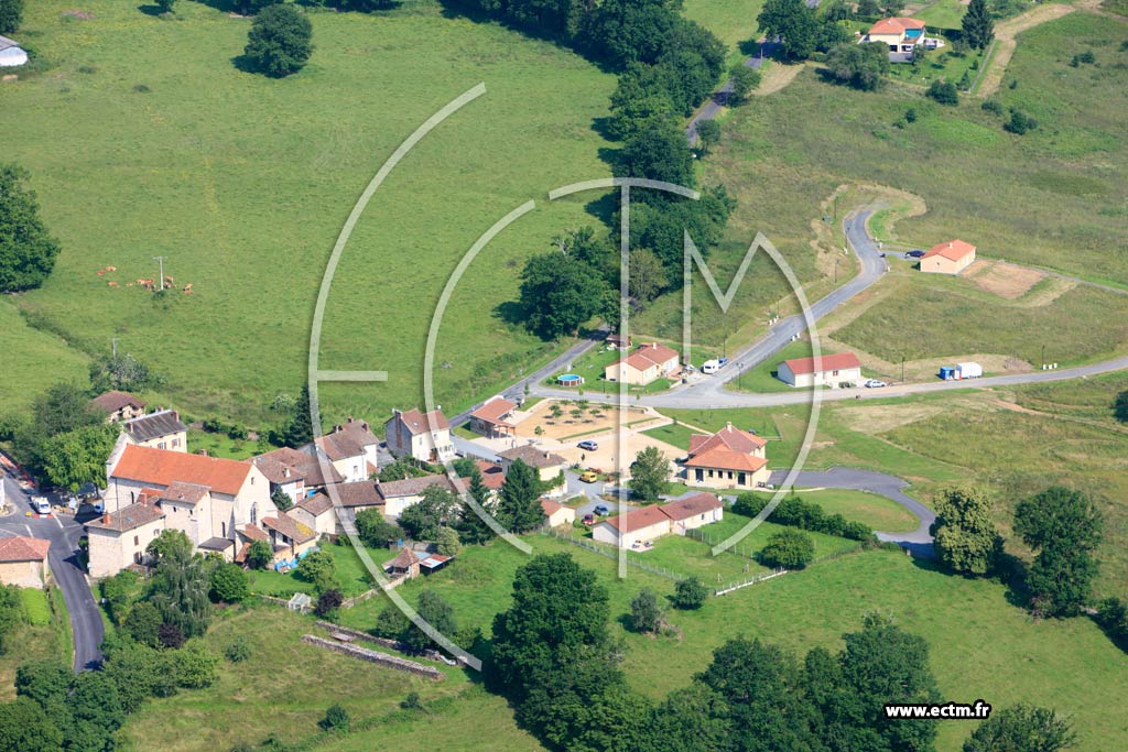 Photo arienne de Saint-Martin-le-Vieux