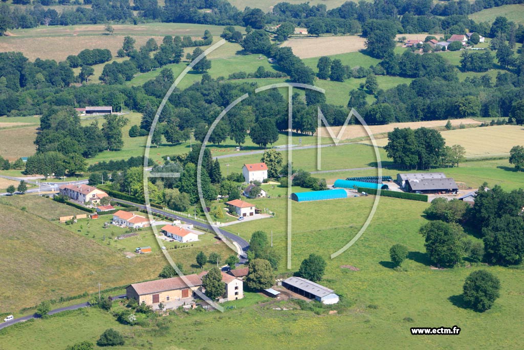 Photo arienne de Saint-Martin-le-Vieux