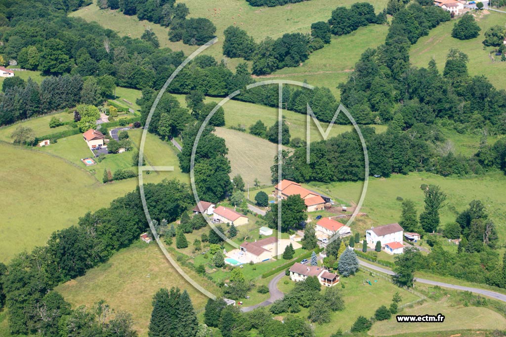 Photo arienne de Saint-Martin-le-Vieux