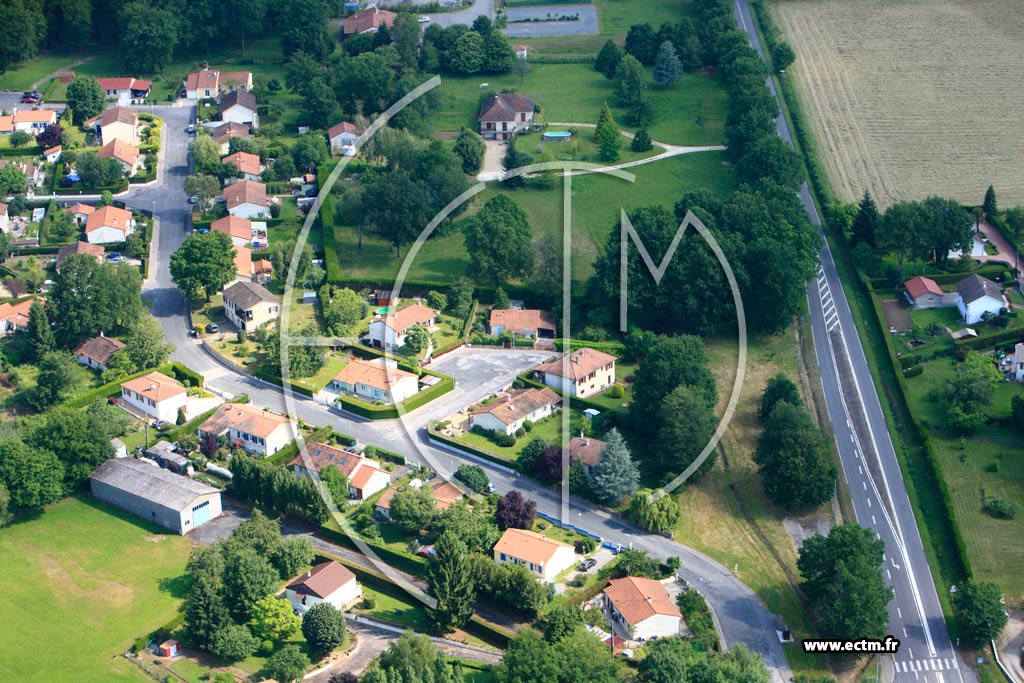Photo arienne de Saint-Martin-le-Vieux
