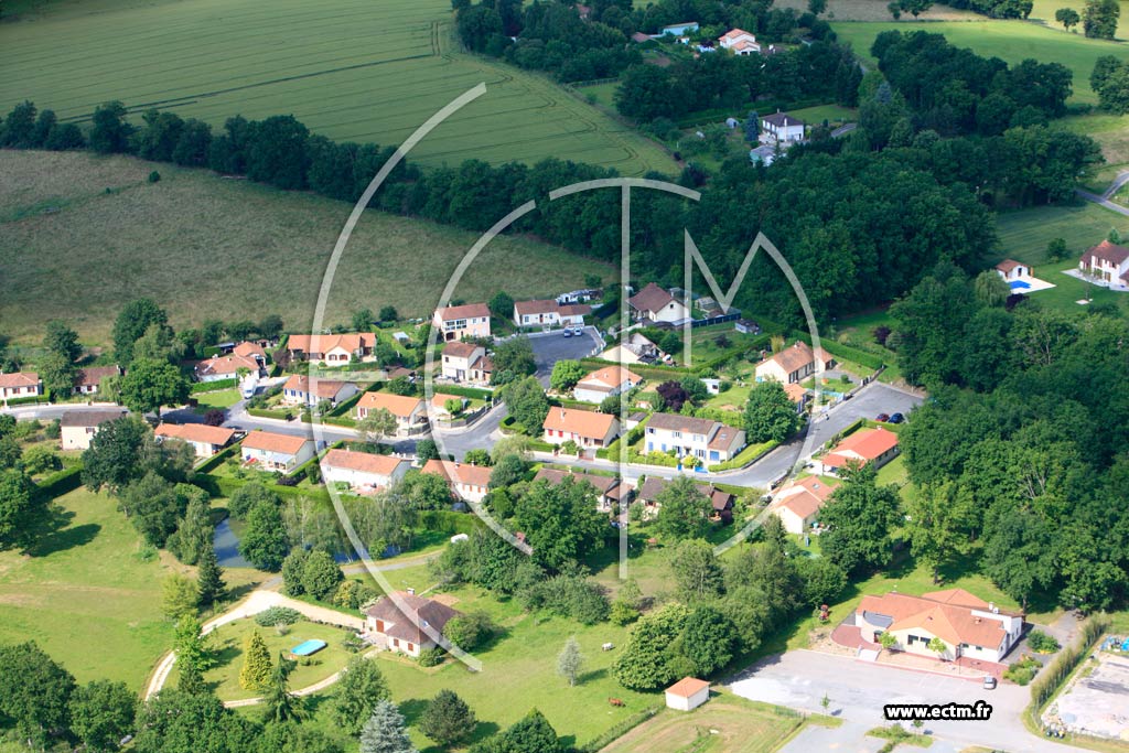 Photo arienne de Saint-Martin-le-Vieux