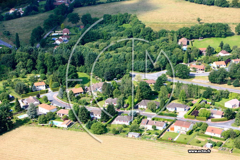 Photo arienne de Saint-Martin-le-Vieux
