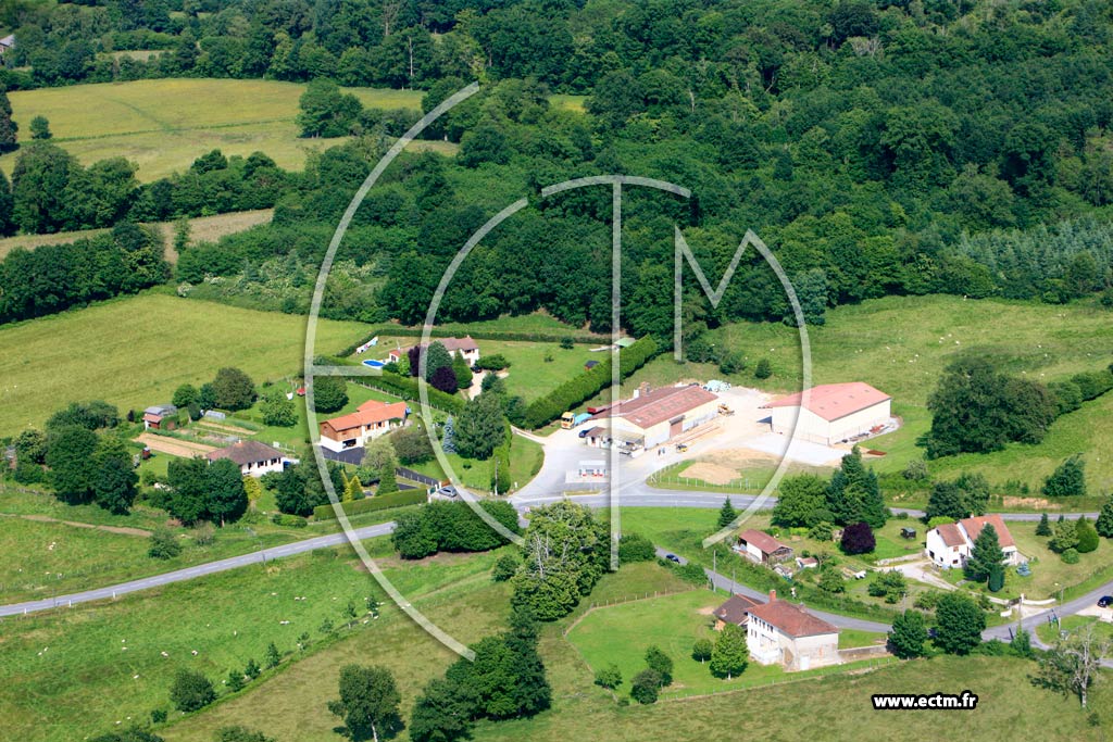 Photo arienne de Saint-Paul