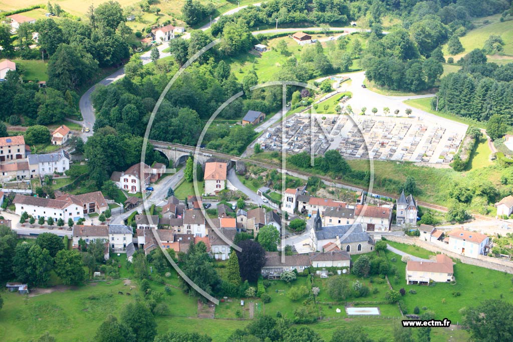 Photo arienne de Saint-Priest-Taurion
