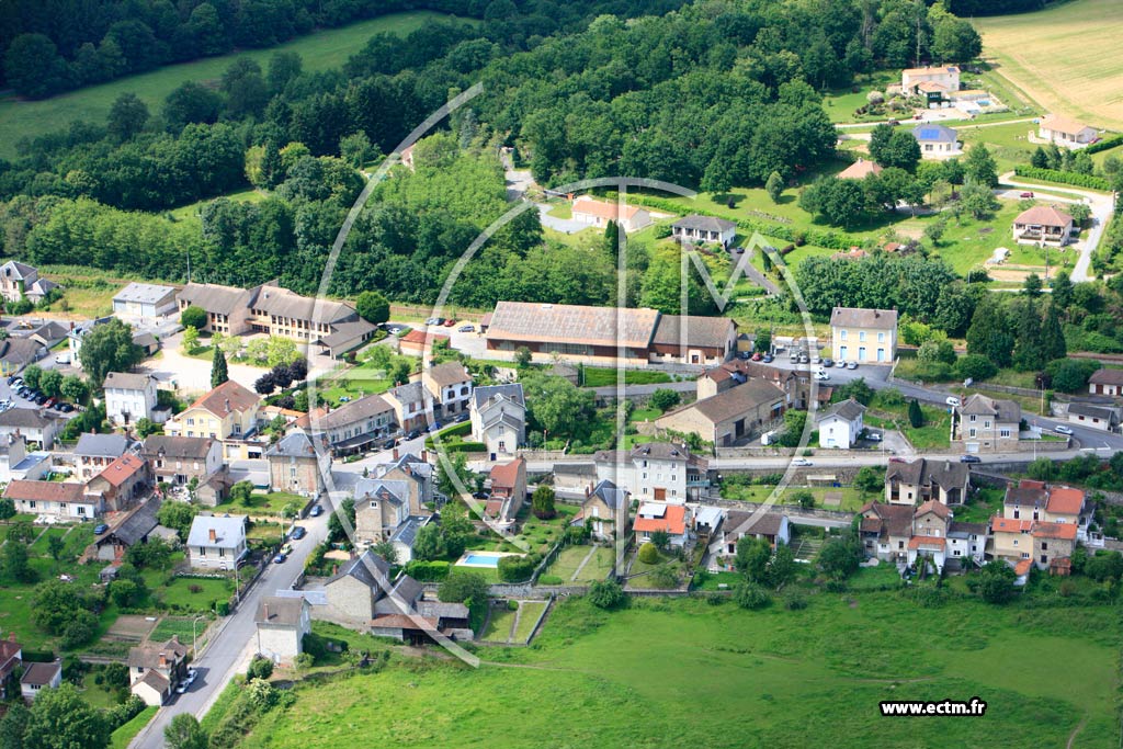 Photo arienne de Saint-Priest-Taurion