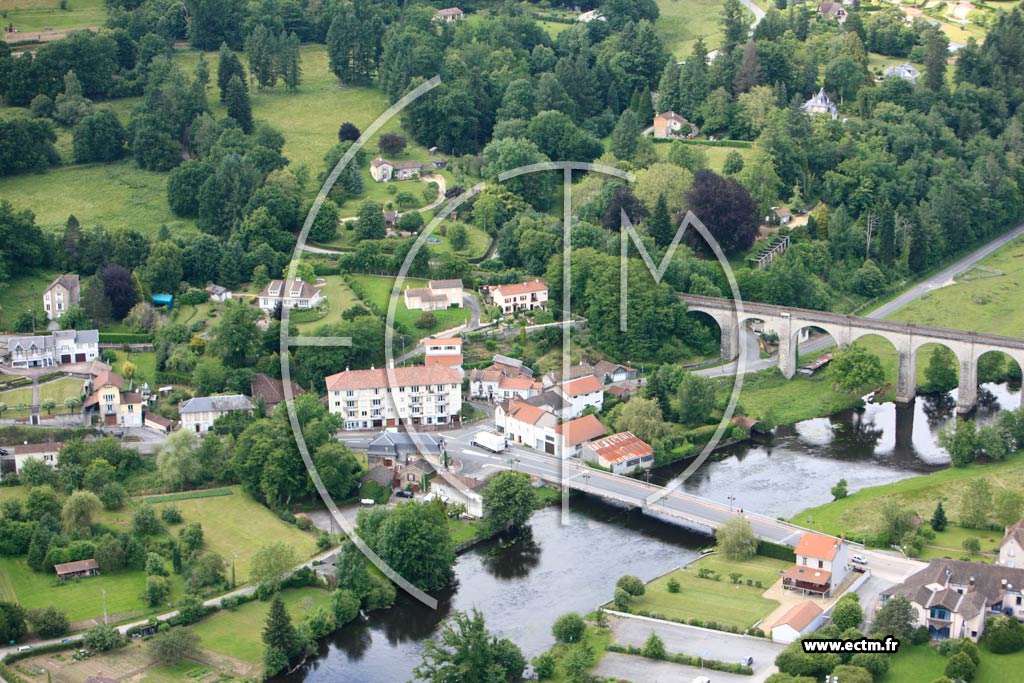Photo arienne de Saint-Priest-Taurion