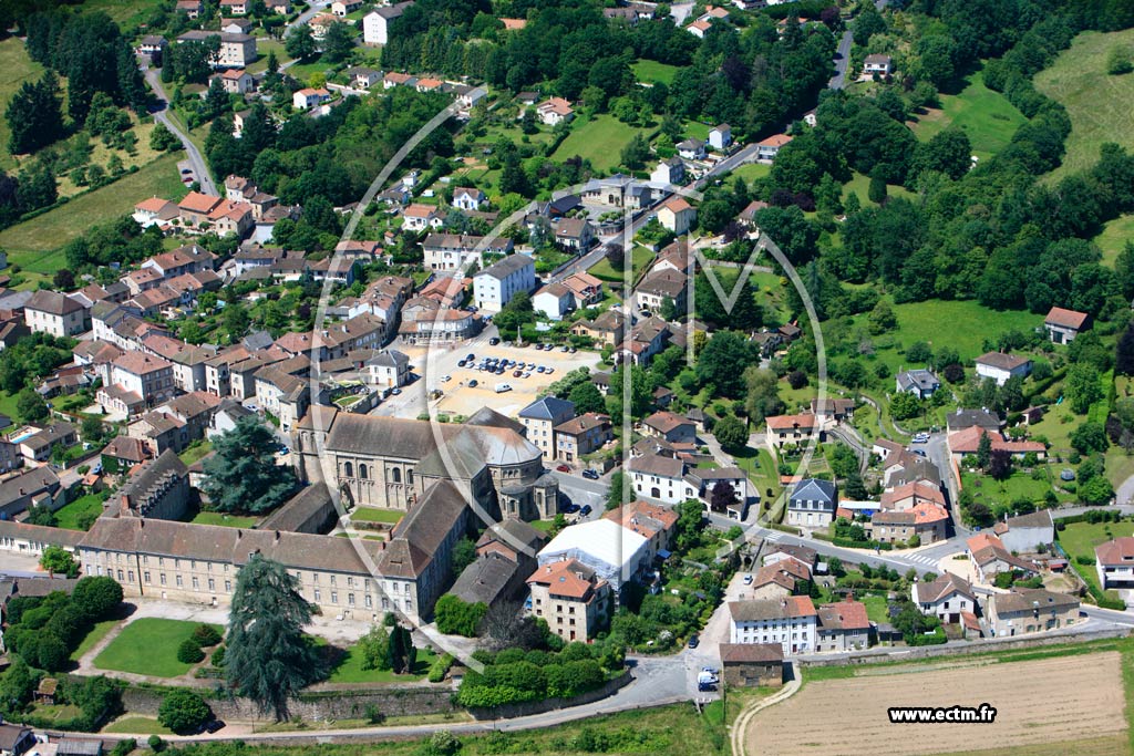 Photo arienne de Solignac