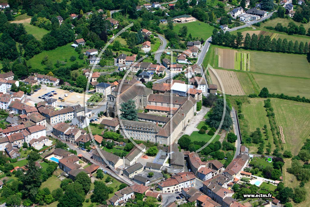 Photo arienne de Solignac