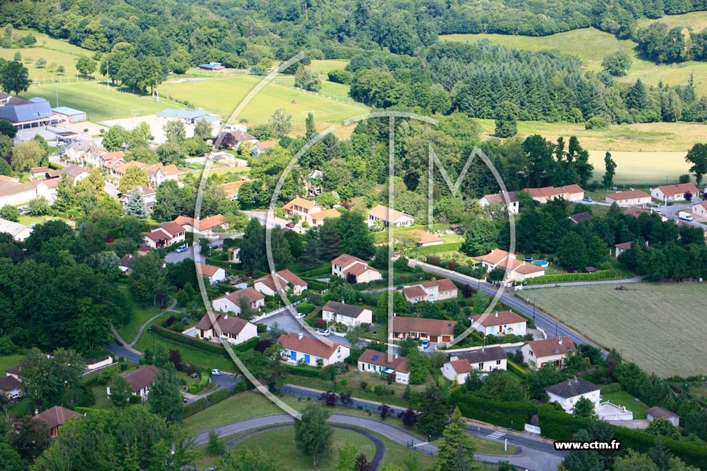Photo arienne de Verneuil-sur-Vienne