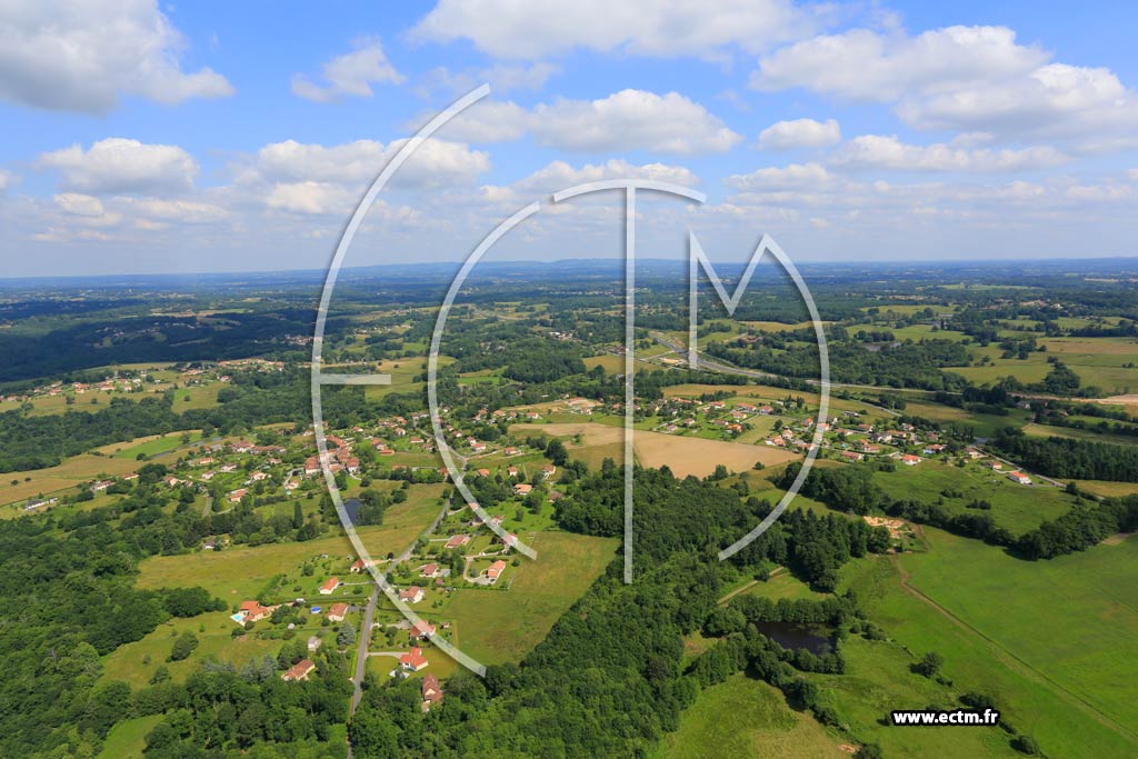 Photo arienne de Verneuil-sur-Vienne (Greignac)