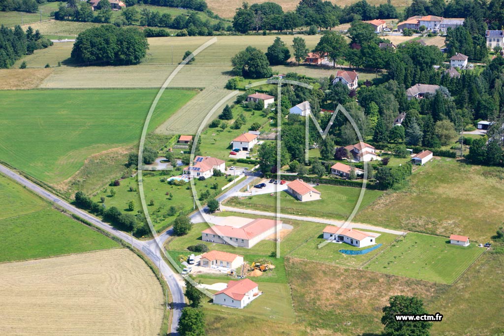 Photo arienne de Verneuil-sur-Vienne (La Cte)