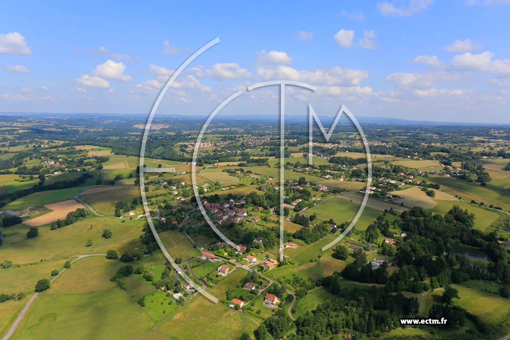Photo arienne de Verneuil-sur-Vienne (La Merlie)