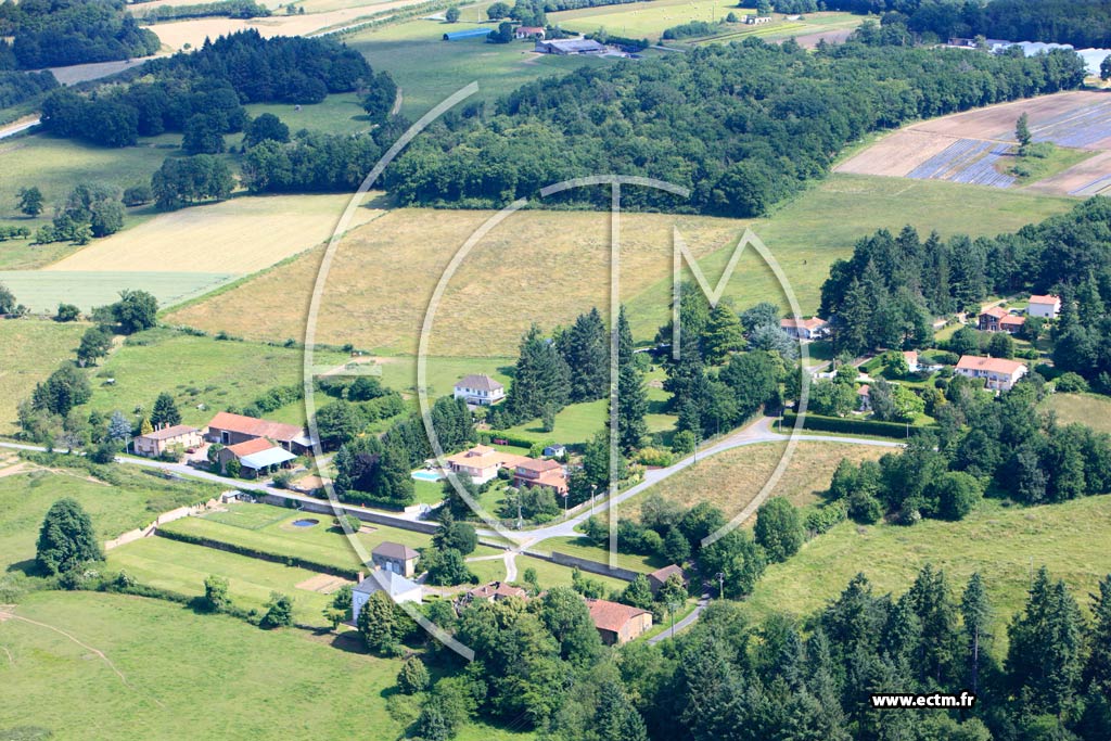 Photo arienne de Verneuil-sur-Vienne (Le Bas Flix)