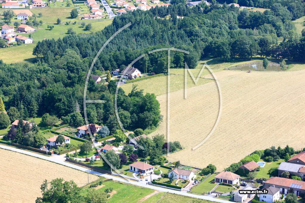 Photo arienne de Verneuil-sur-Vienne (Le Petit Mas du Puy)