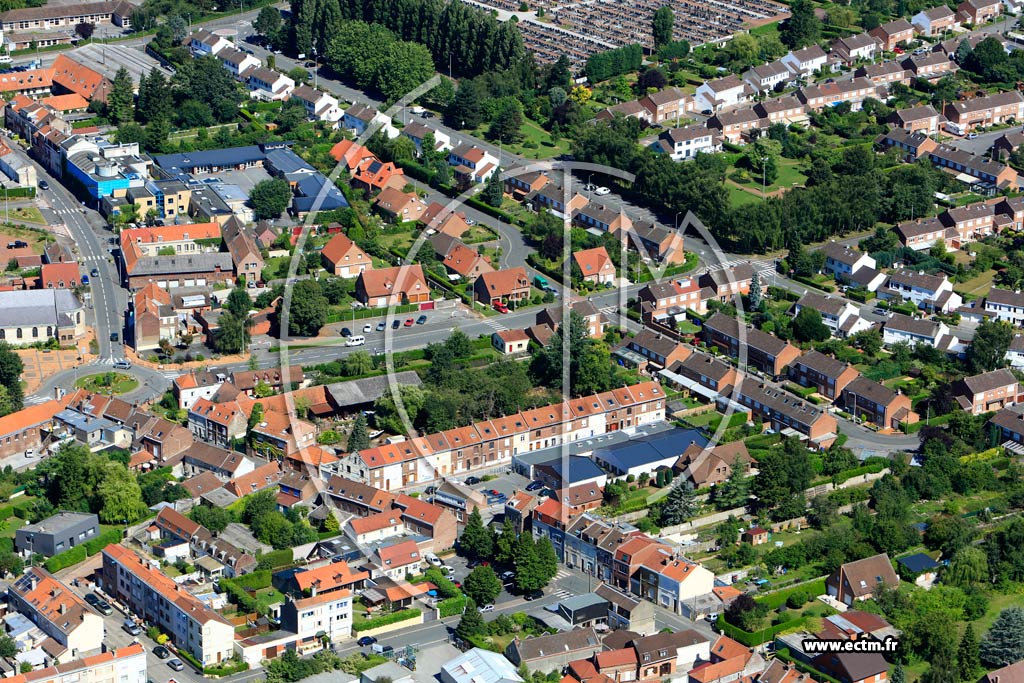 Photo arienne de Faches Thumesnil (Faches)