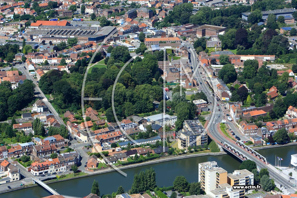 Photo arienne de Haubourdin (Bord de la Dele)