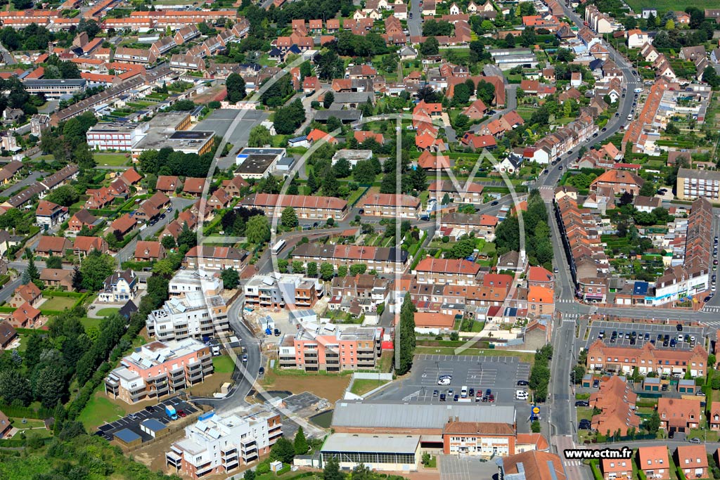 Photo arienne de Lesquin (Quartier Faidherbe)