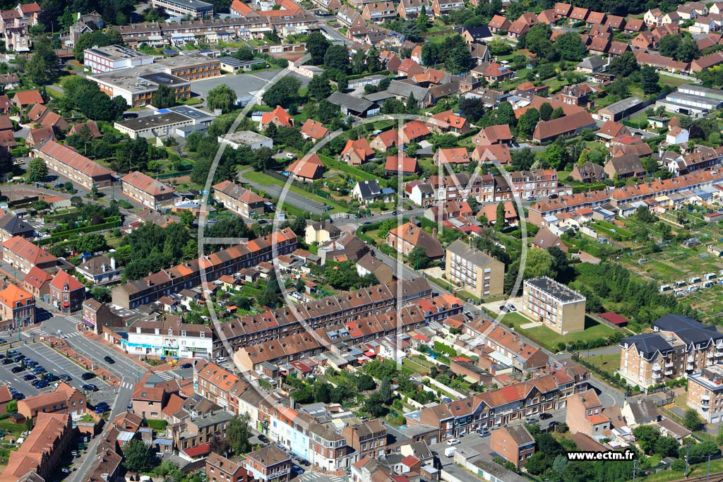 Photo arienne de Lesquin (Quartier Faidherbe)