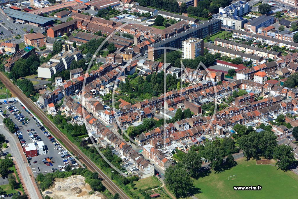 Photo arienne de Lille (Faubourg de Bthune)