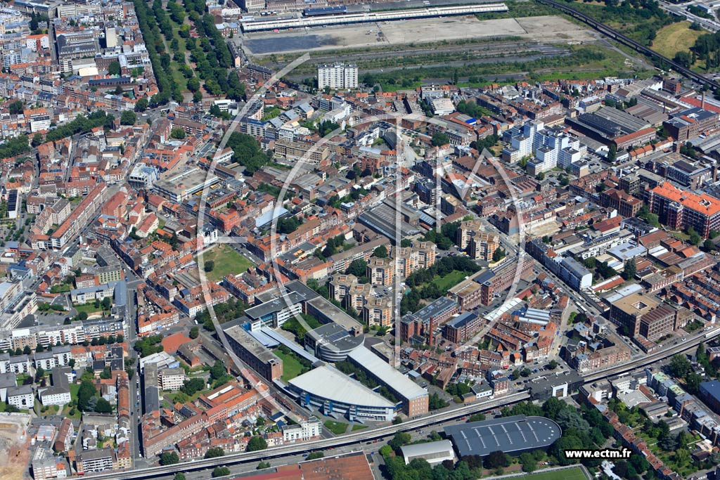 Photo arienne de Lille (Moulins)
