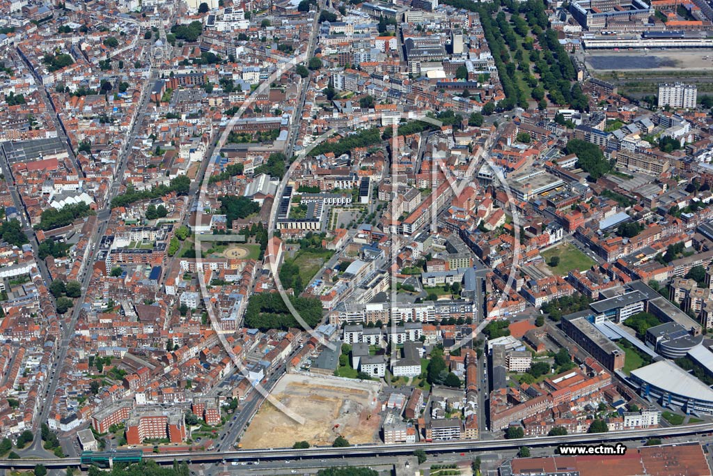 Photo arienne de Lille (Moulins)
