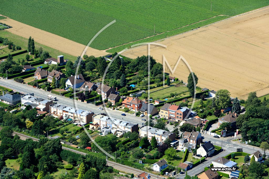 Photo arienne de Wattignies