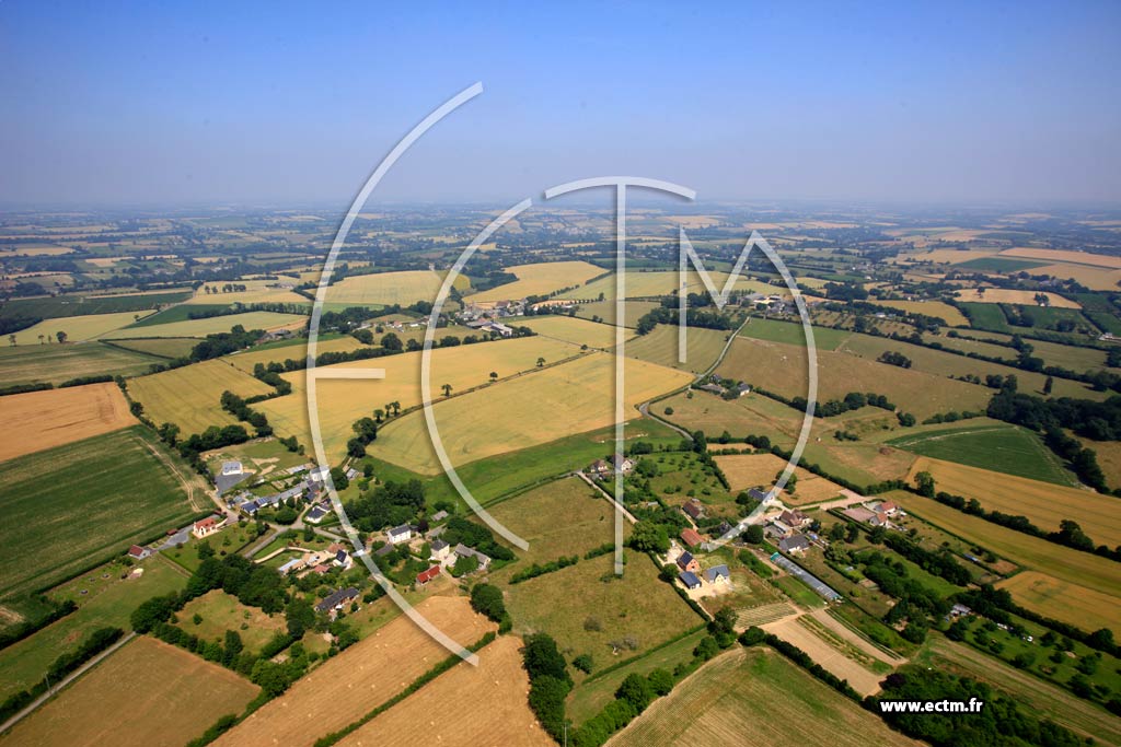 Photo arienne de Amay-sur-Seulles (La Bruyre)