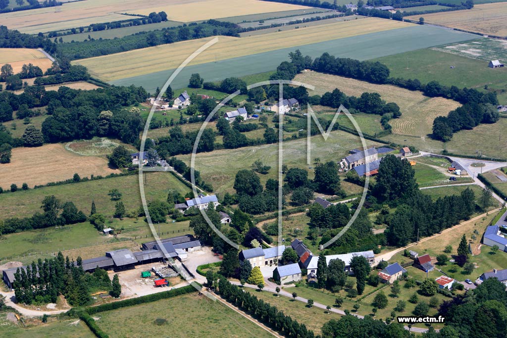 Photo arienne de Amay-sur-Seulles (La Bruyre)