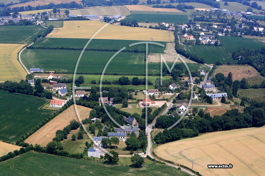 Photo arienne de Anctoville (Sermentot)