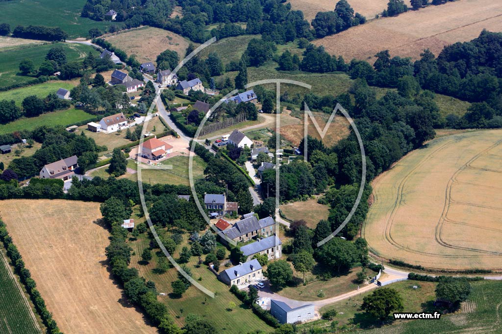 Photo arienne de Anctoville (Sermentot)