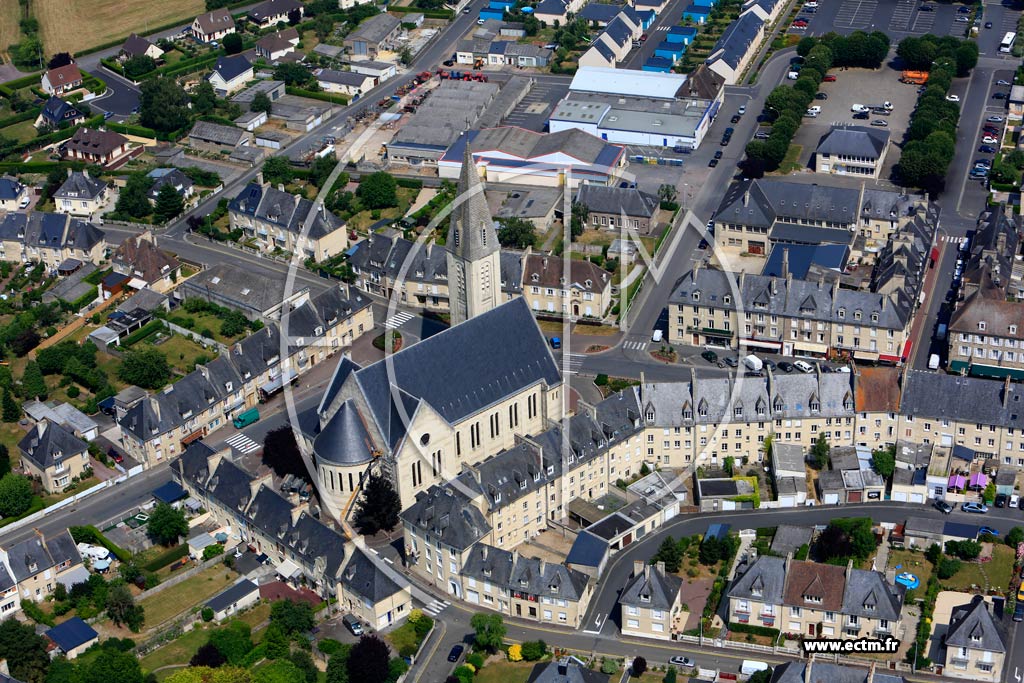 Photo arienne de Aunay-sur-Odon