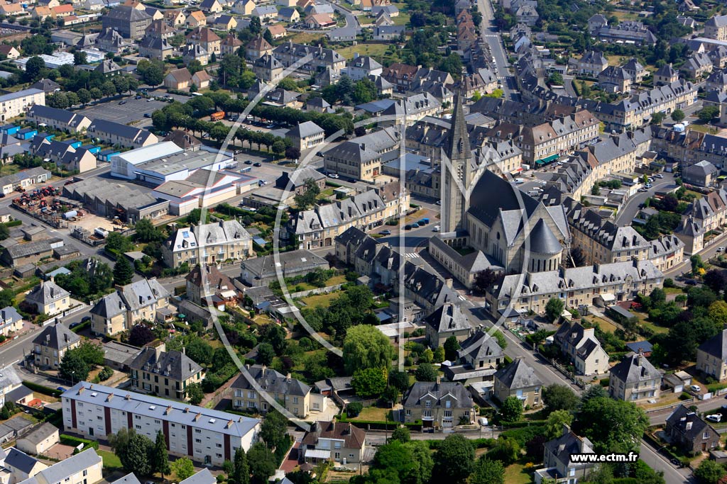 Photo arienne de Aunay-sur-Odon