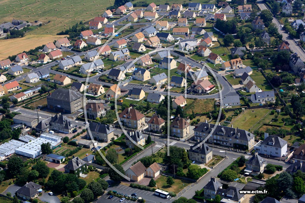 Photo arienne de Aunay-sur-Odon